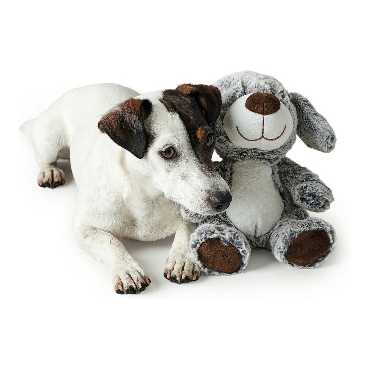 Peluche para perros Hunter Faro Gris Poliéster Perro